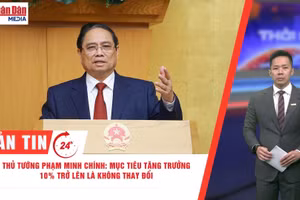 [Video] Thời sự 24h ngày 4/4: Thủ tướng Phạm Minh Chính: Mục tiêu tăng trưởng 10% trở lên là không thay đổi