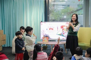 Nghị định mở ra hy vọng cho việc phát triển dòng văn học thiếu nhi (trong ảnh: Một buổi trải nghiệm đọc sách Tết 2026 dành cho thiếu nhi của Nhà xuất bản Kim Đồng).