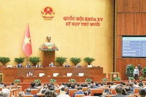 Kỳ họp thứ mười, Quốc hội khóa XV. Ảnh trong bài | Duy Linh