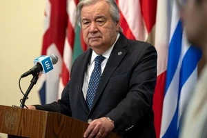 Những nỗi ưu tư hằn lên khuôn mặt Tổng Thư ký Liên hợp quốc Antonio Guterres. 