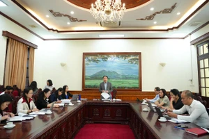 Phiên họp Tổ soạn thảo và cho ý kiến đối với Dự án Luật sửa đổi, bổ sung một số điều của Luật Trợ giúp pháp lý năm 2017.