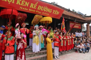 Hội Kén rể làng Đường Yên vinh dự trở thành Di sản văn hóa phi vật thể quốc gia.