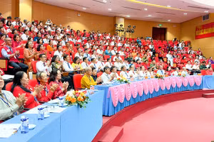Đại biểu tham dự Đại hội. 