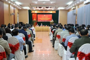 Quang cảnh hội nghị. Ảnh: Mặt trận Tổ quốc Việt Nam tỉnh Đắk Lắk.