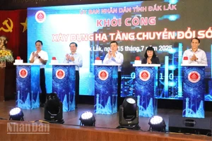 Ủy ban nhân dân tỉnh Đắk Lắk khởi công xây dựng hạ tầng chuyển đổi số vào tháng 7/2025.