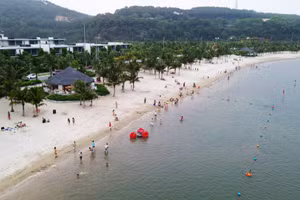 Khu vực biển Đồ Sơn.