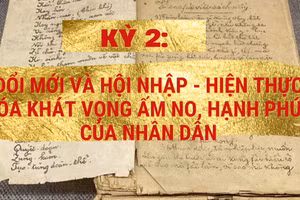 Đảng Cộng sản Việt Nam lãnh đạo cách mạng Việt Nam đi từ thắng lợi này đến thắng lợi khác. (Ảnh: HNV)