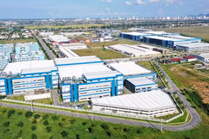 Khu công nghiệp VSIP Nghệ An. Ảnh tư liệu BNA.