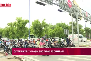 [Video] Quy trình xử lý vi phạm giao thông từ camera AI
