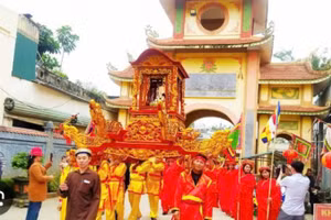 Lễ hội Đền Phố Cát ở Thanh Hóa.