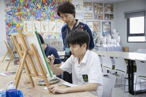 Học sinh có nhiều cơ hội trải nghiệm để khám phá năng lực bản thân. 