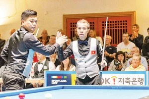 Thanh Tự và Quyết Chiến giành chiến thắng Giải vô địch billiards đồng đội carom ba băng thế giới 2026. 
