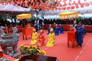 Nghi thức tế Thần Nông. 