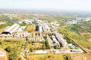 Dự án Nhà máy sản xuất alumin Nhân Cơ. Ảnh BP.