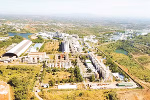 Dự án Nhà máy sản xuất alumin Nhân Cơ. Ảnh BP.