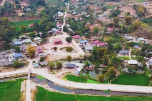 Các Thôn, Bản của xã Mường Kim ngày càng thay đổi khang trang, giàu đẹp.