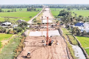 Nhà thầu thi công phần cầu và đường cao tốc Châu Đốc-Cần Thơ-Sóc Trăng.
