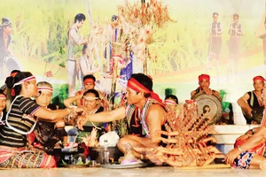 Xã Tân Hưng, tỉnh Đồng Nai phục dựng lễ hội Mừng lúa mới của người Xtiêng.