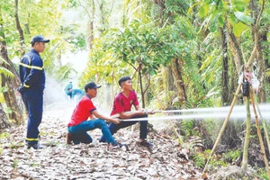 Việc thao diễn thường xuyên các tình huống giả định giúp lực lượng quản lý, bảo vệ rừng tại Cà Mau nâng cao kỹ năng tác chiến khi áp dụng vào thực tế.