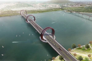  Phối cảnh dự án cầu Trà Khúc 1.