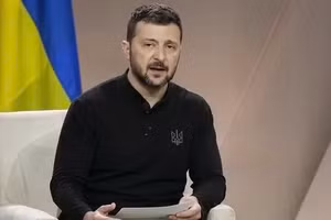 Tổng thống Ukraine Volodymyr Zelensky. (Ảnh: THX)