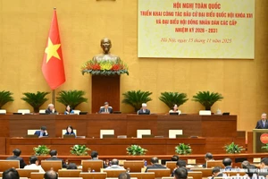 Tổng Bí thư Tô Lâm phát biểu chỉ đạo tại hội nghị.