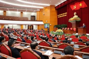 Ban Chấp hành Trung ương quyết định nhiều nội dung quan trọng, trong đó thống nhất số lượng nhân sự Bộ Chính trị, Ban Bí thư khóa XIV. (Ảnh Nhật Bắc)