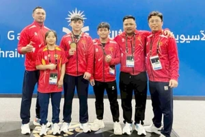 Đội tuyển cử tạ Việt Nam khép lại Đại hội thể thao trẻ châu Á 2025 với Huy chương vàng của Nguyễn Thành Duy.