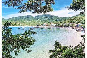 Bãi Làng - khu vực trung tâm Cù Lao Chàm. 