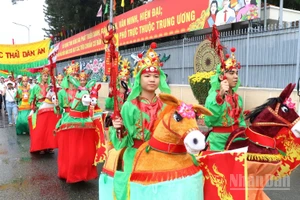 [Ảnh] Độc đáo diễu hành trẩy hội chùa Ông ở Đồng Nai