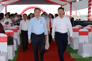 Chủ tịch Quốc hội Trần Thanh Mẫn đến dự Lễ khởi động Dự án thành phần 1-bồi thường, hỗ trợ và tái định cư tuyến Hương lộ 2 đoạn từ Quốc lộ 51 đến cao tốc Thành phố Hồ Chí Minh-Long Thành-Dầu Giây.