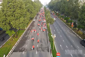 [Ảnh] Cung đường xanh kết nối Đồng Nai và Thành phố Hồ Chí Minh