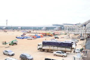 Một góc nhà ga hành khách sân bay Long Thành.