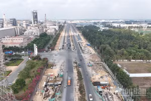 Dự án đường 25B, đoạn từ trung tâm xã Nhơn Trạch đến Quốc lộ 51.