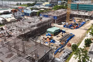 Một dự án nhà ở xã hội trên địa bàn phường Long Thành.