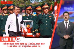 [Video] Thời sự 24h ngày 23/5/2026: Thủ tướng Lê Minh Hưng dự lễ viếng, truy điệu và an táng liệt sĩ tại tỉnh Quảng Trị