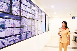 Quản lý giao thông bằng công nghệ mang lại nhiều hiệu quả cho thành phố.