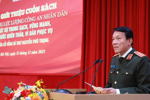 Cuốn sách của cố Tổng Bí thư Nguyễn Phú Trọng là kim chỉ nam, định hướng cho toàn lực lượng Công an nhân dân 