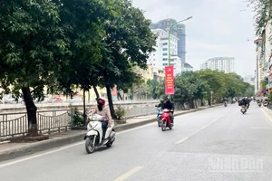 Khu vực Hà Nội nhiệt độ thấp nhất phổ biến 10-12 độ C. (Ảnh: Đ.T)