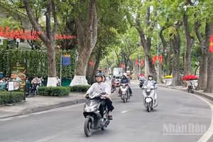 Dự báo khu vực Hà Nội ngày nắng nóng, đêm không mưa. (Ảnh minh họa: Đ.T)
