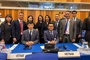 Đoàn Việt Nam tại Khóa họp lần thứ 35 Ủy ban Liên hợp quốc về Phòng ngừa tội phạm và Tư pháp hình sự.