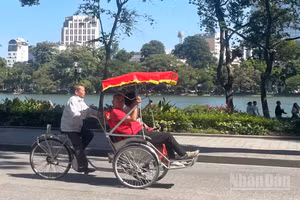 khu vực Hà Nội ngày nắng nóng và nắng nóng gay gắt, đêm không mưa. (Ảnh minh họa: Đ.T)