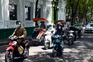 Dự báo khu vực Hà Nội ngày nắng nóng, đêm không mưa. (Ảnh minh họa: Đ.T)