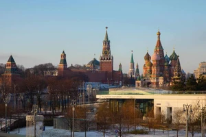 Thủ đô Moscow của Nga. Ảnh: Tân Hoa xã