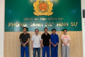 Các đối tượng bị khởi tố, bắt tạm giam.