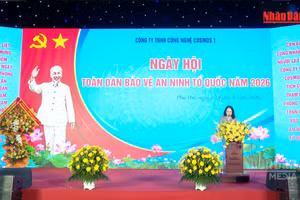 [Video] Phó chủ tịch nước Võ Thị Ánh Xuân dự ngày hội toàn dân bảo vệ an ninh Tổ quốc năm 2026