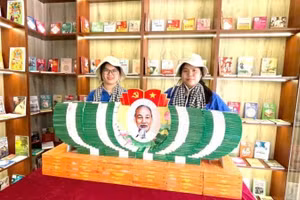 Khai trương phòng đọc sách tại Khu di tích Kim Liên, lan tỏa văn hóa đọc trên quê Bác. 