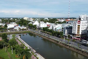 Một góc phường Cao Lãnh, tỉnh Đồng Tháp.