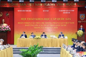 Hội thảo khoa học cấp quốc gia “Hoàn thiện cấu trúc hệ thống pháp luật Việt Nam đáp ứng yêu cầu phát triển đất nước trong kỷ nguyên mới”.