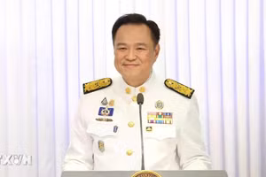 Thủ tướng Thái Lan Anutin Charnvirakul. (Ảnh: THX/TTXVN)